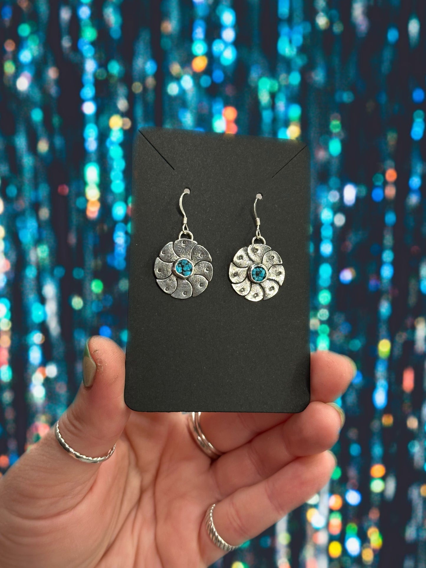 Vintage-inspired Turquoise earrings