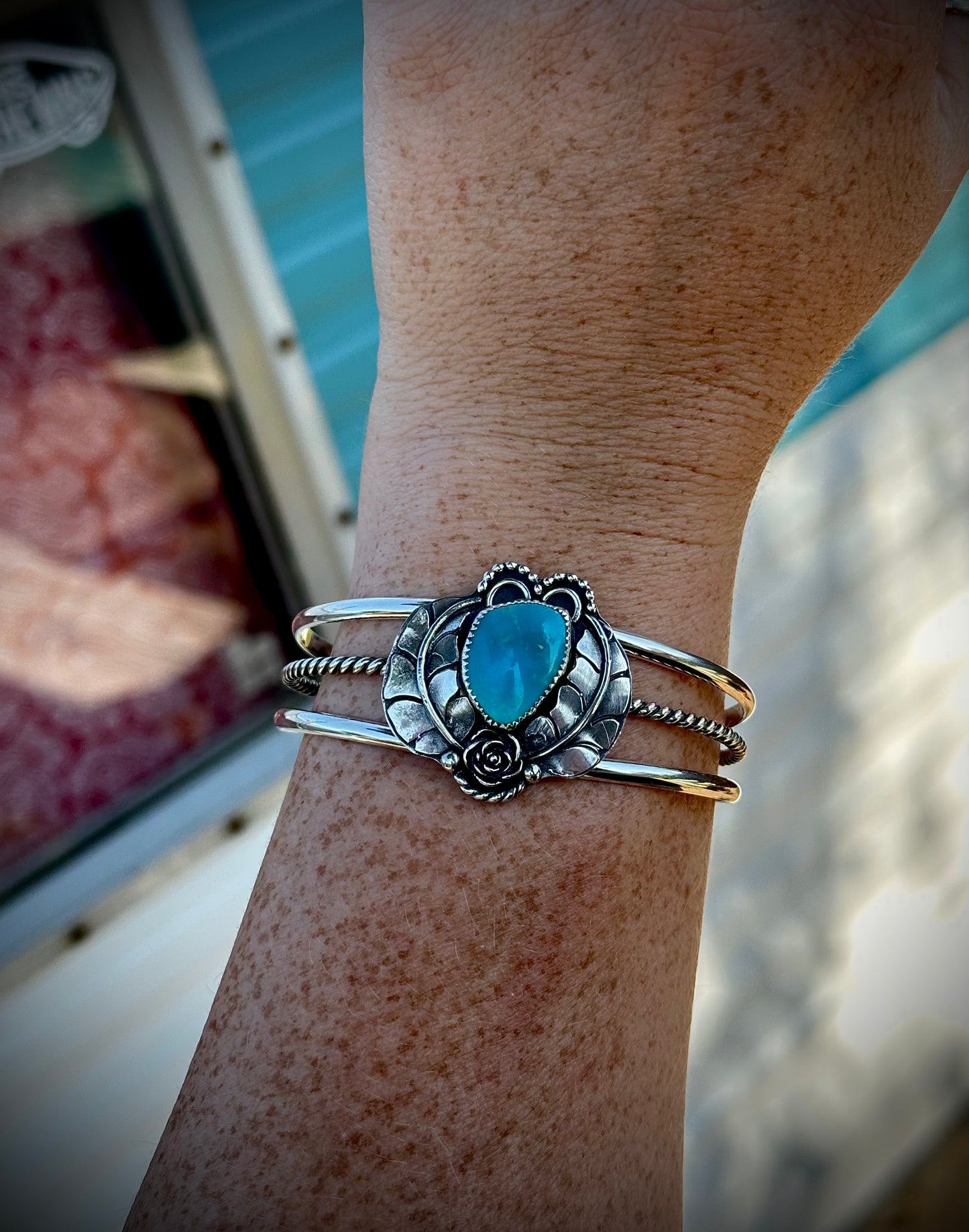 Turquoise Statement Cuff
