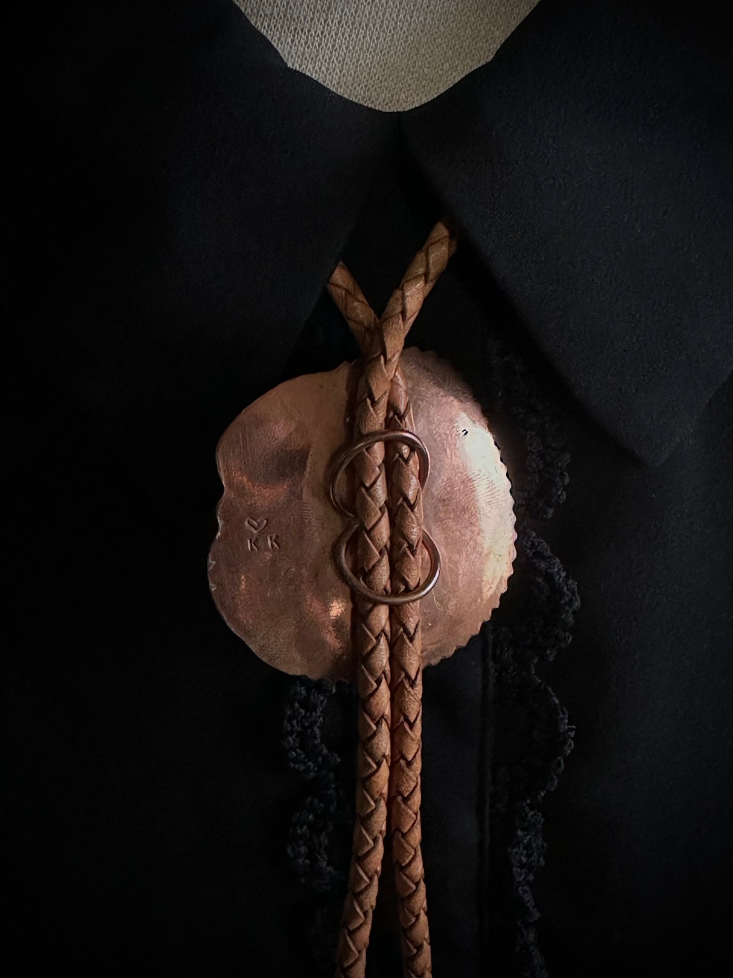 Labradorite Bolo Tie