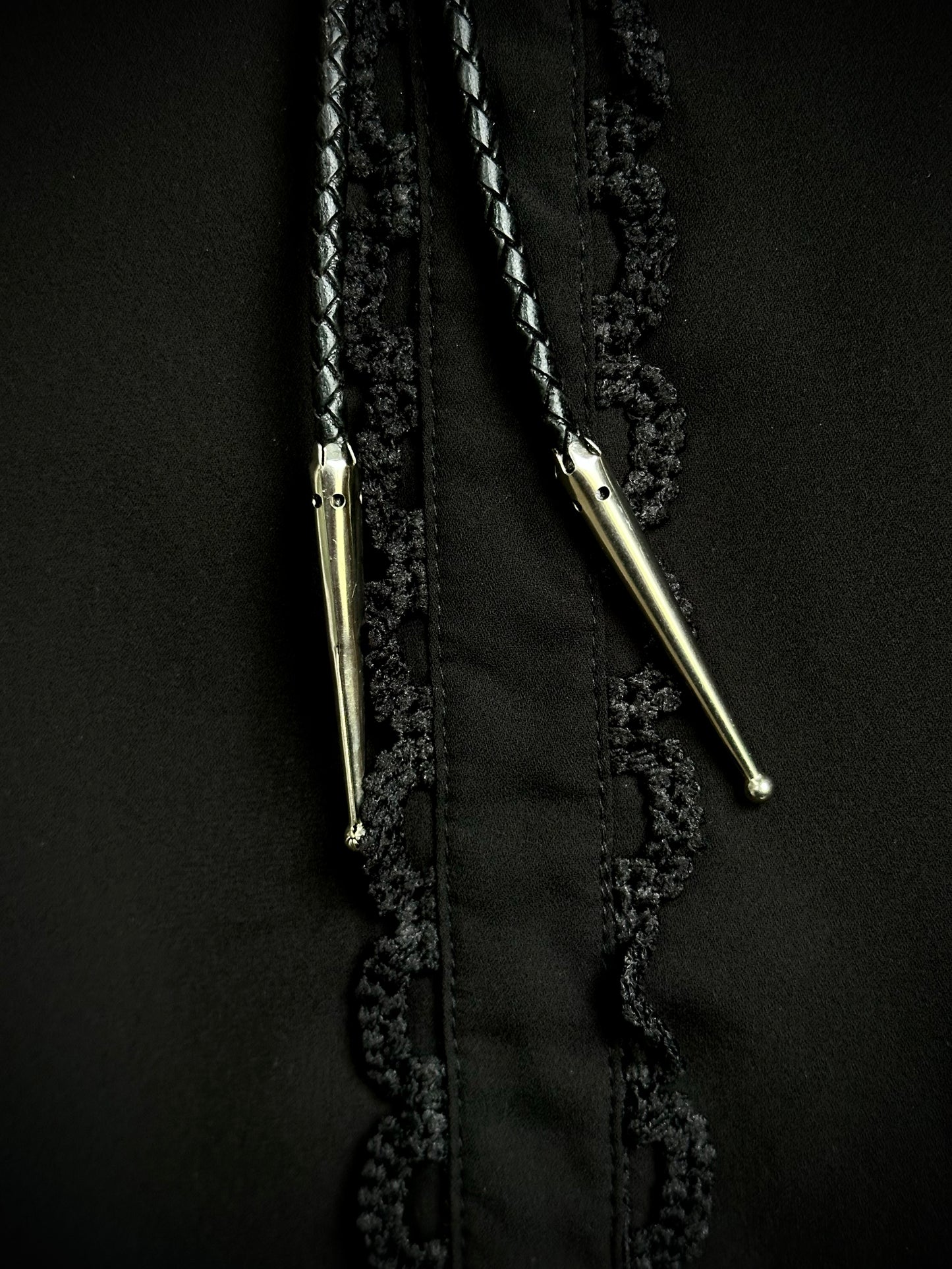 Malachite + Copper Bolo Tie | Kleeskustoms