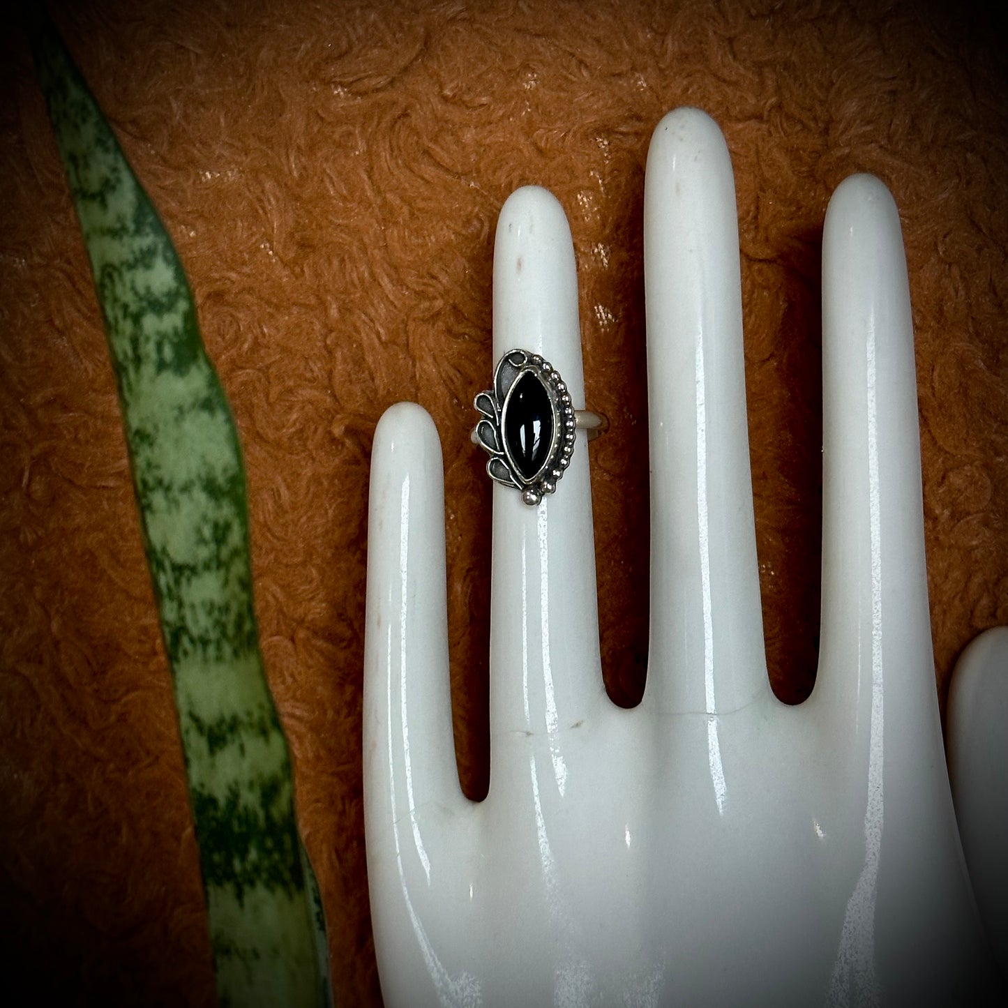 Ornate Onyx Ring