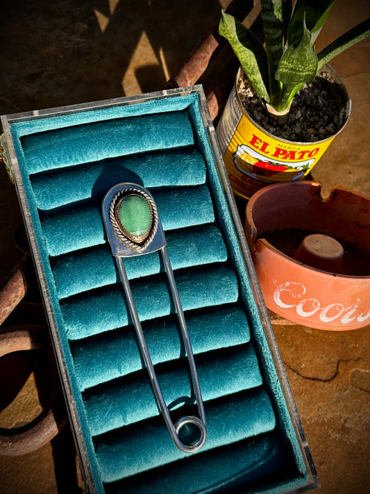 Green Stone - Jumbo Pin