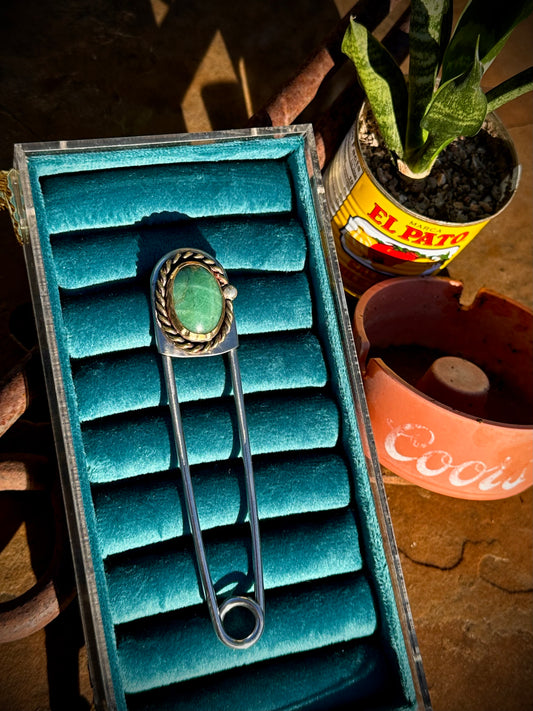 Green Stone - Jumbo Pin