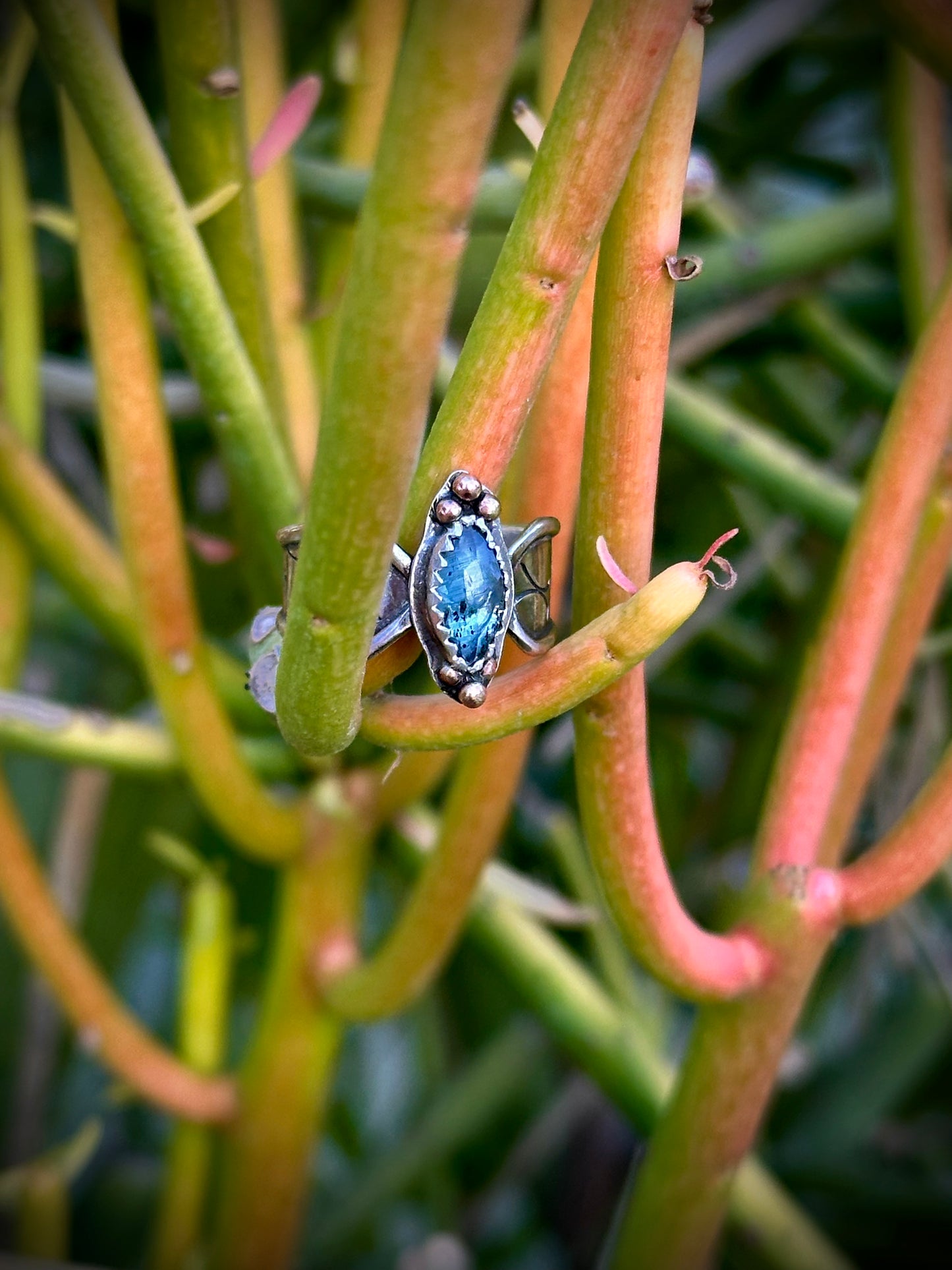Blue Kyanite Ring