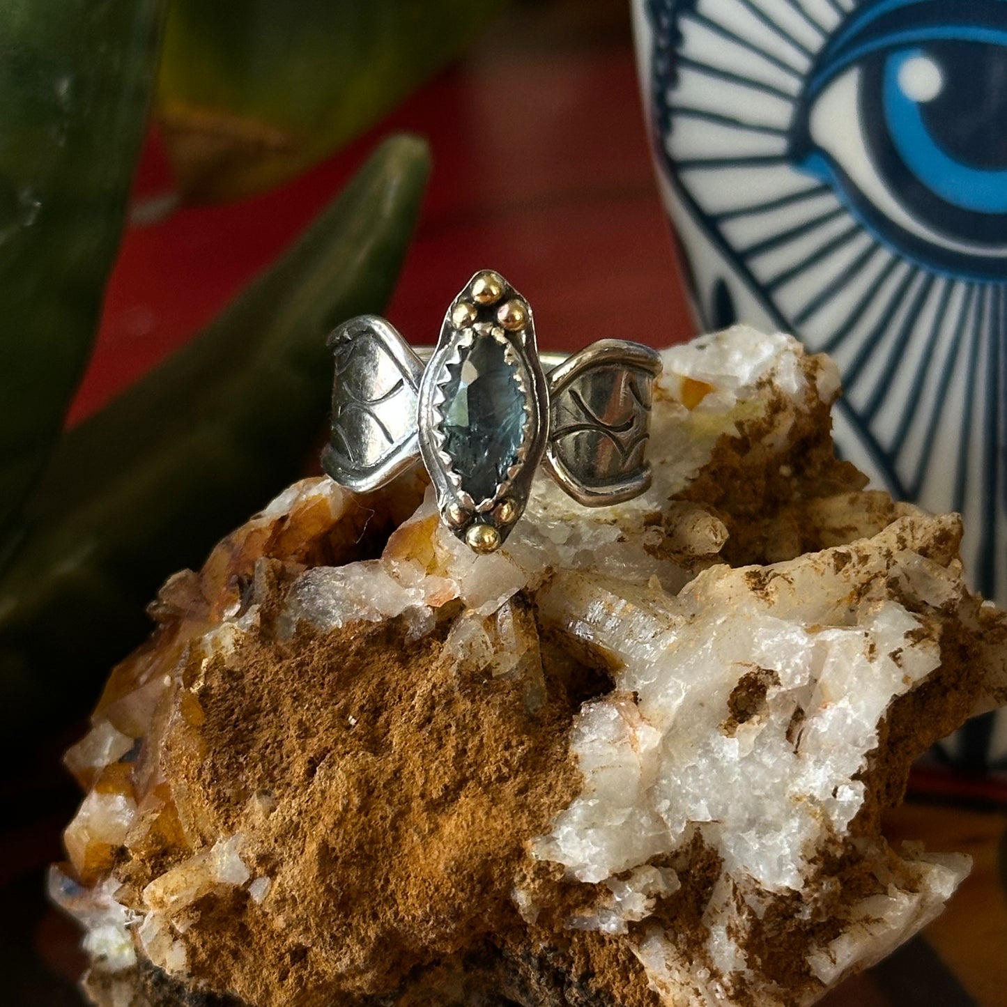 Blue Kyanite Ring