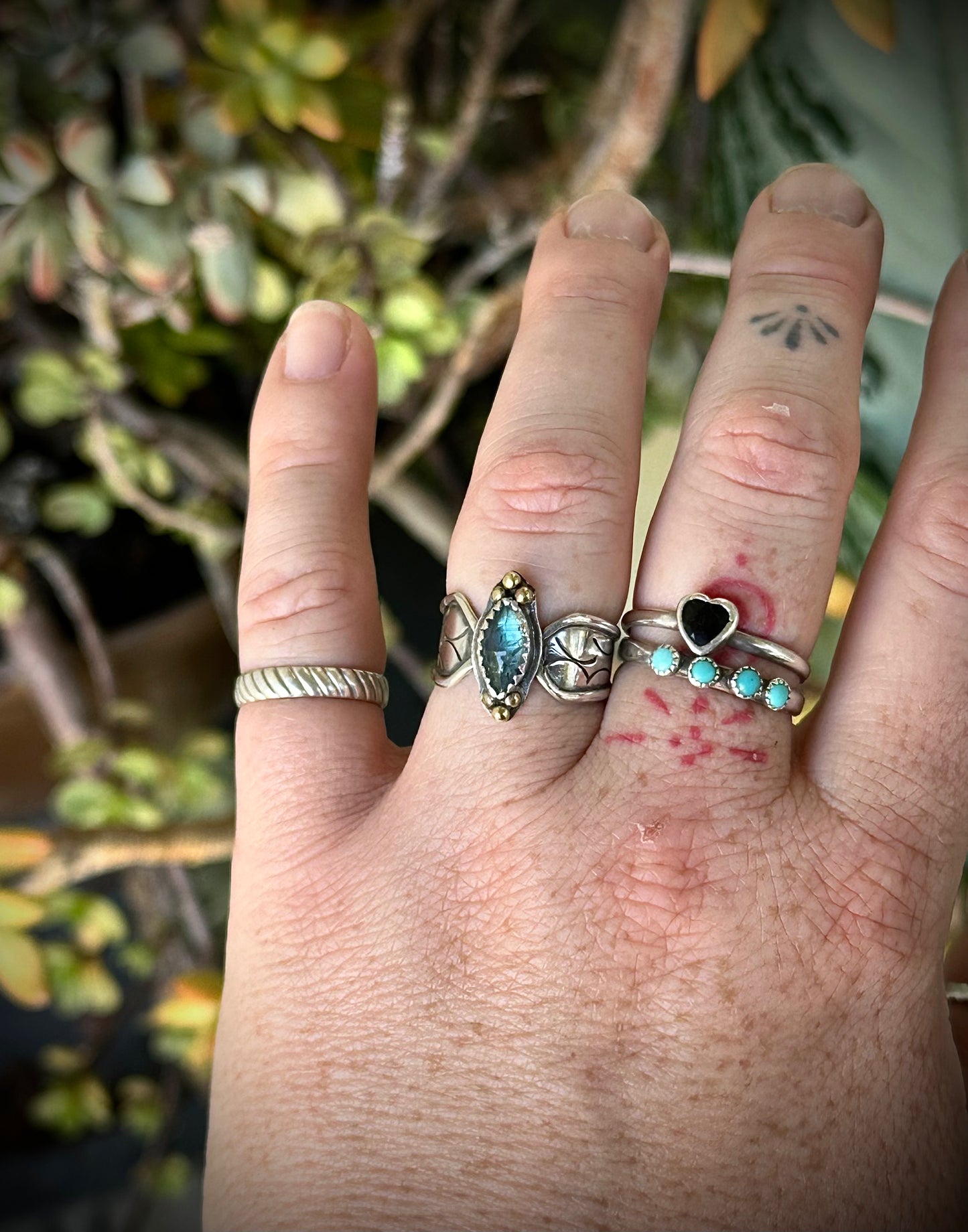 Blue Kyanite Ring