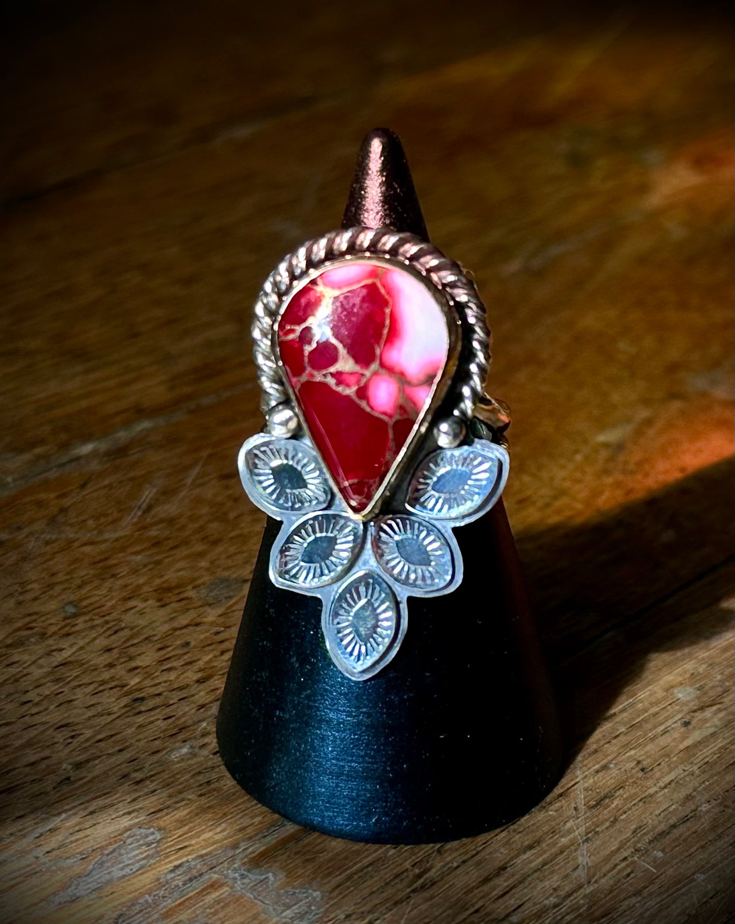 Cotton candy composite ring