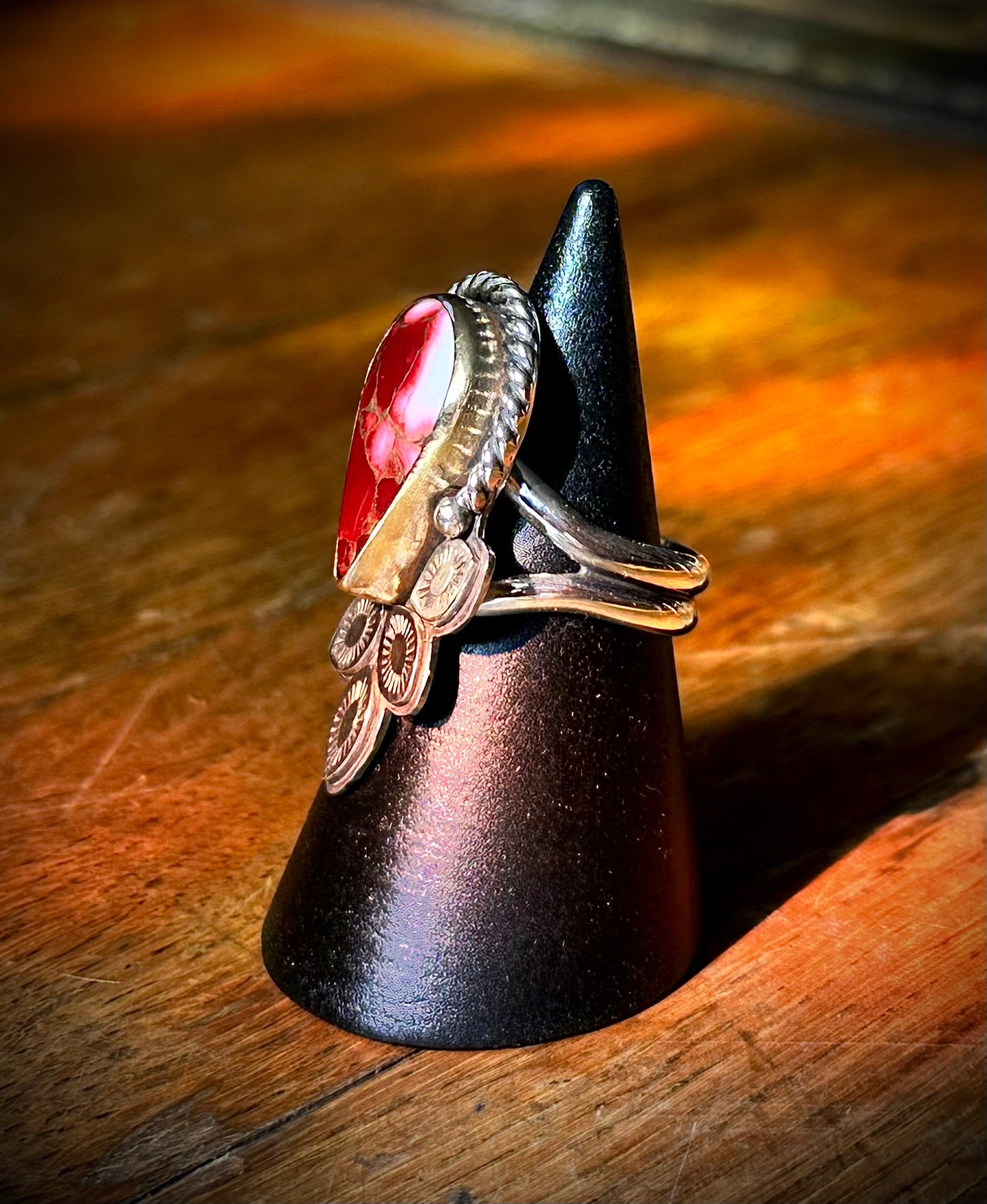 Cotton candy composite ring