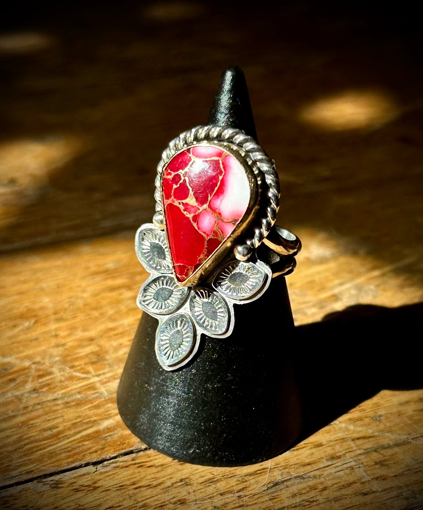 Cotton candy composite ring