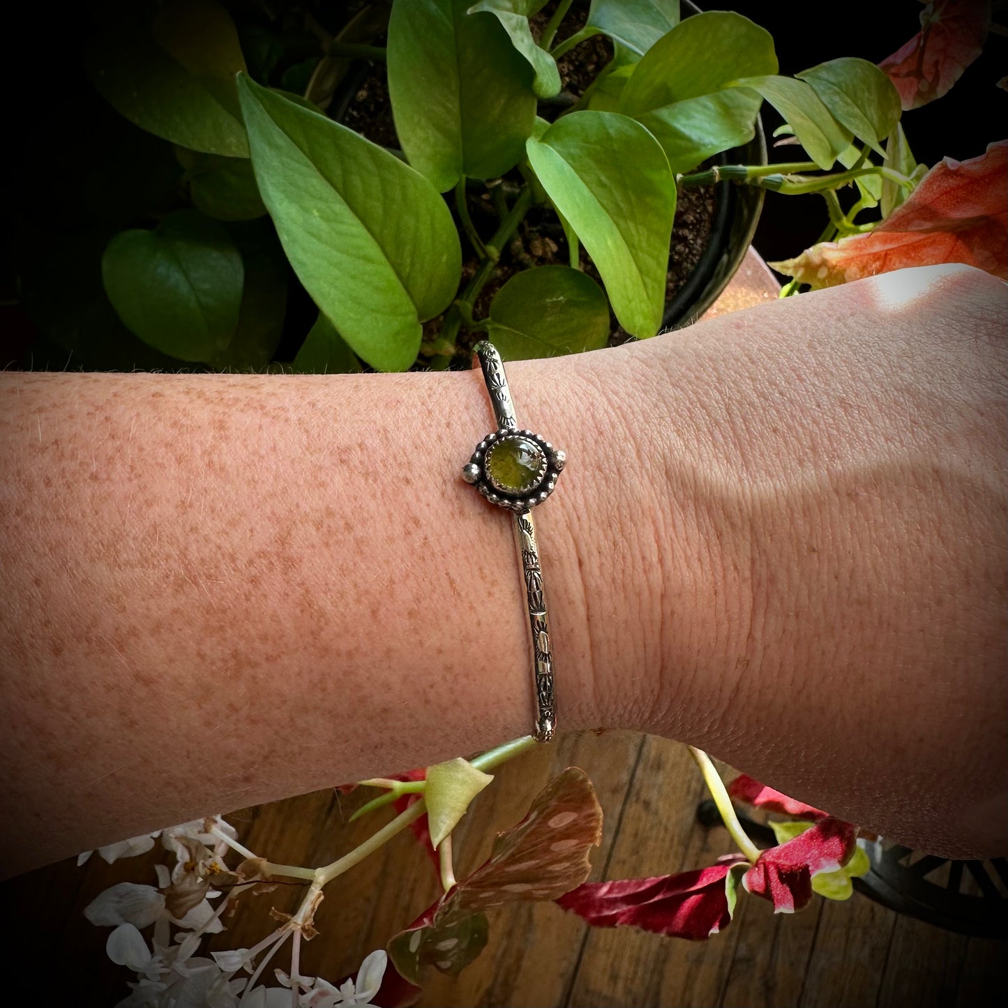 Vesuvianite Cuff